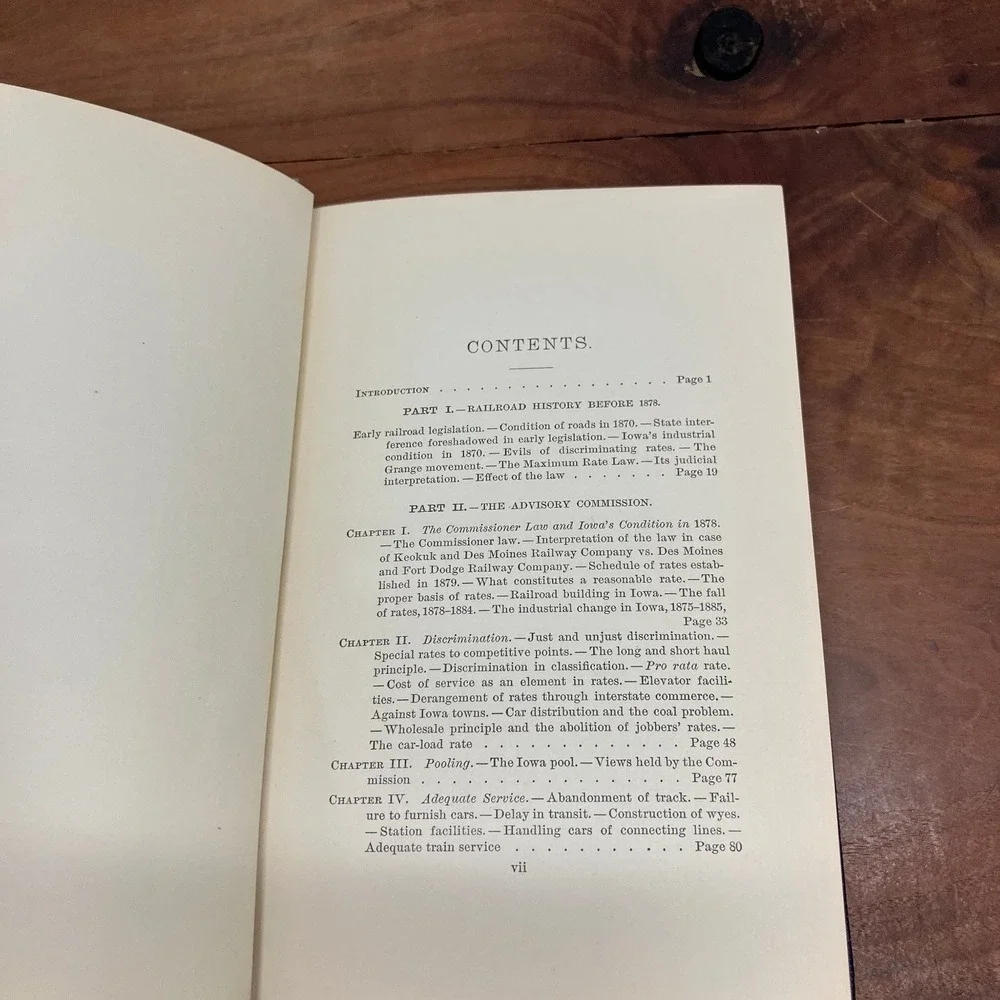 State Railroad Control F.H. Dixon 1906 Economics History Signed Inscribed